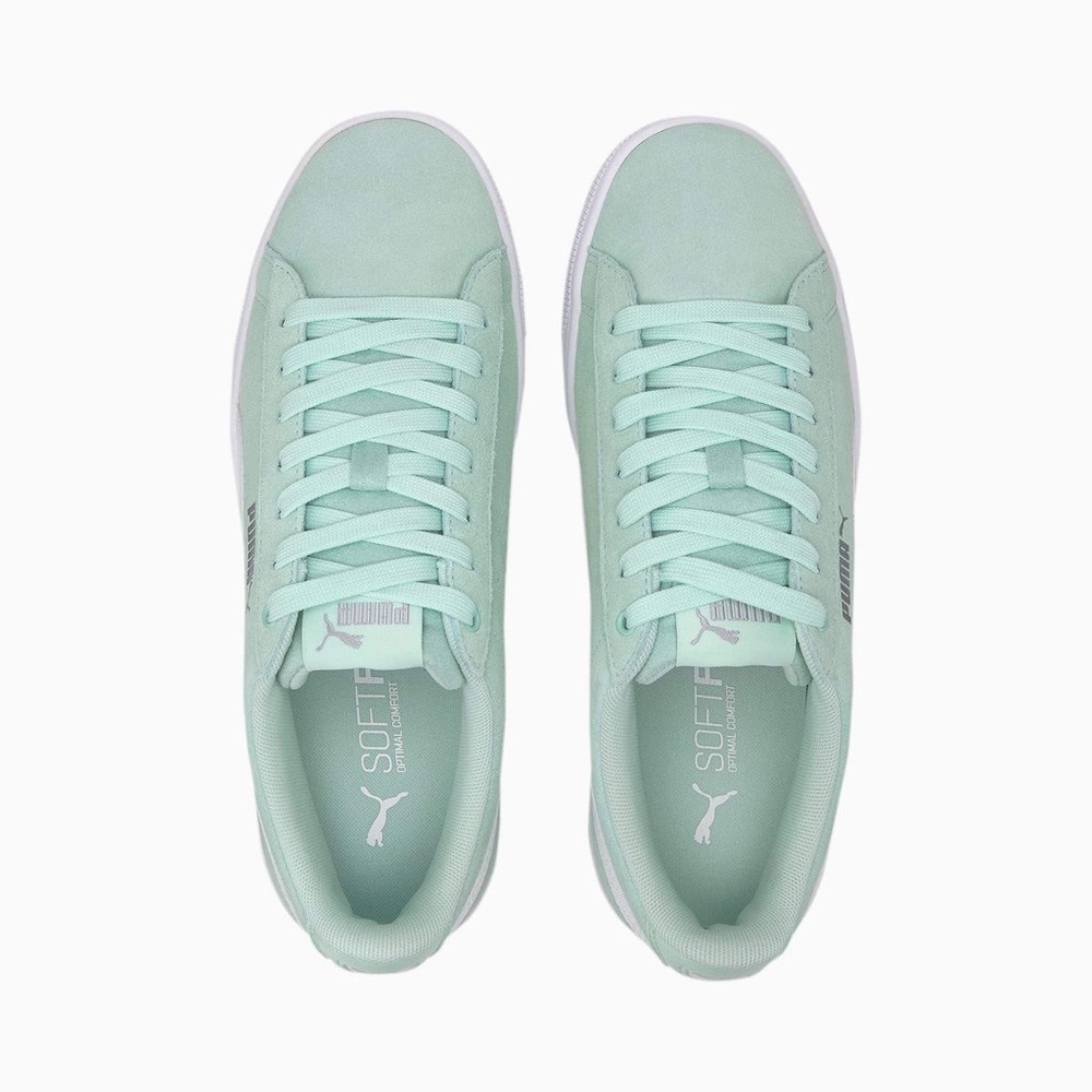 PUMA WOMENS VIKKY V2 SNEAKER - MIST GREEN